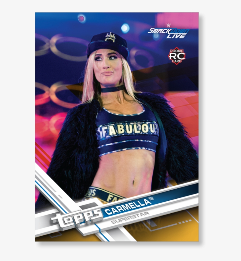 Carmella 2017 Topps Wwe - Album Cover, transparent png #1718568