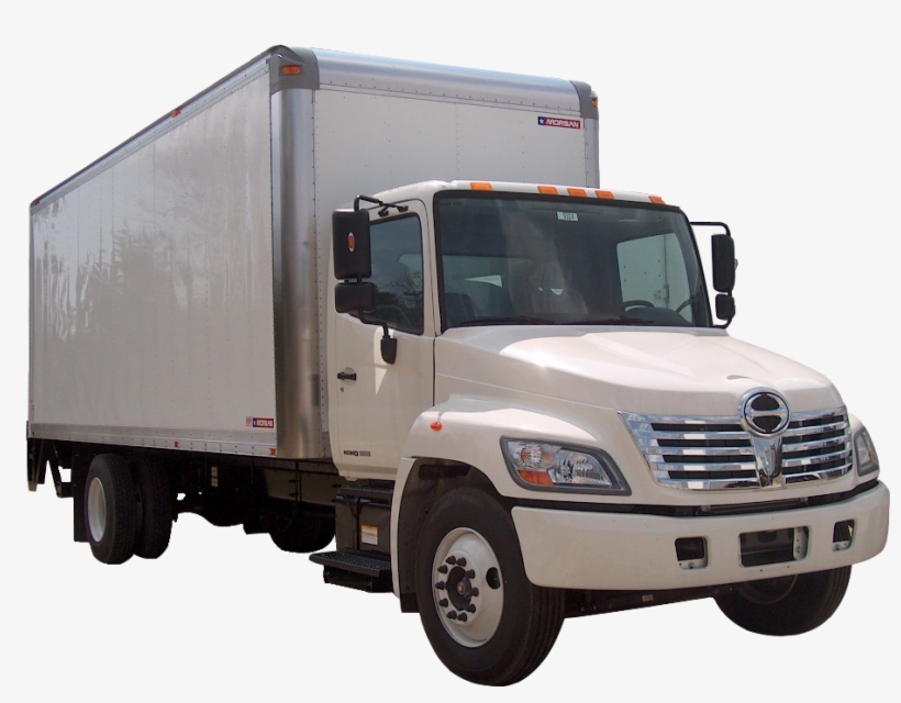 Picture Of White Truck - Hino 26 Foot Box Truck, transparent png #1718642