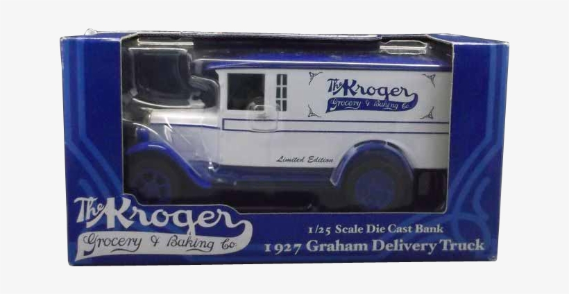 Ertl Kroger Die Cast 1927 Delivery Truck Bank - Die-cast Toy, transparent png #1718864