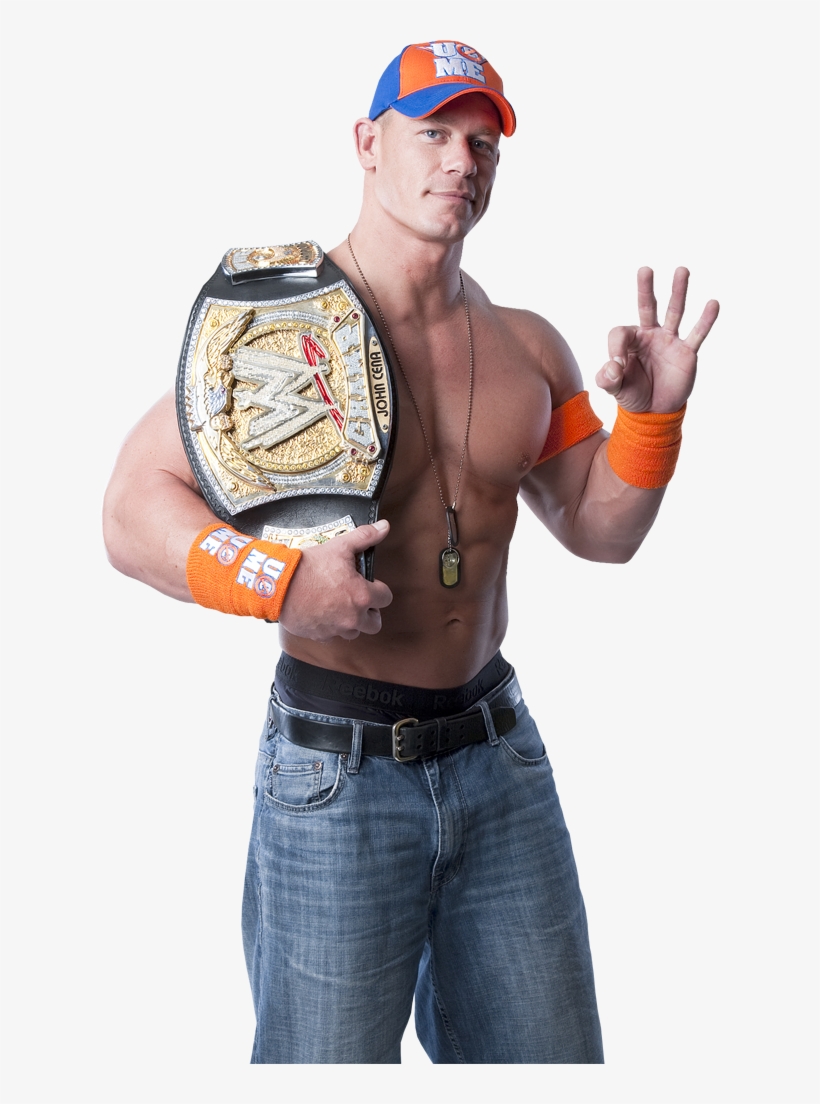 John Cena As Wwe Champion - John Cena In New Look, transparent png #1719068