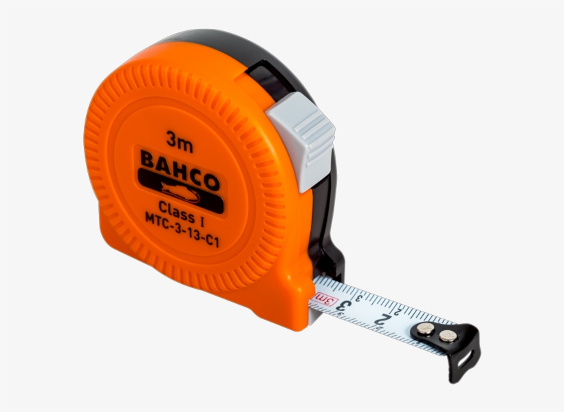 Measuring Tape Compact Class I - Mtc 3 13 Bahco, transparent png #1719124