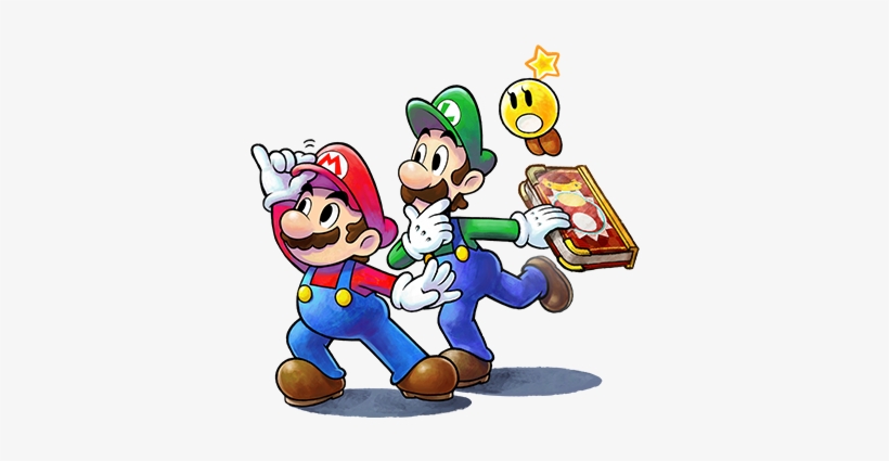 Paper Mario Joins Mario & Luigi - Mario & Luigi Paper Jam Bros. (nintendo 3ds), transparent png #1719263