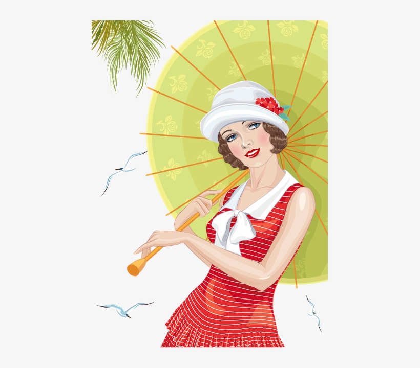 Victorian Summer Beach Lady With Umbrella Png Image - Poisonous Journey: A Lady Evelyn Mystery - Trade Paperback, transparent png #1719354