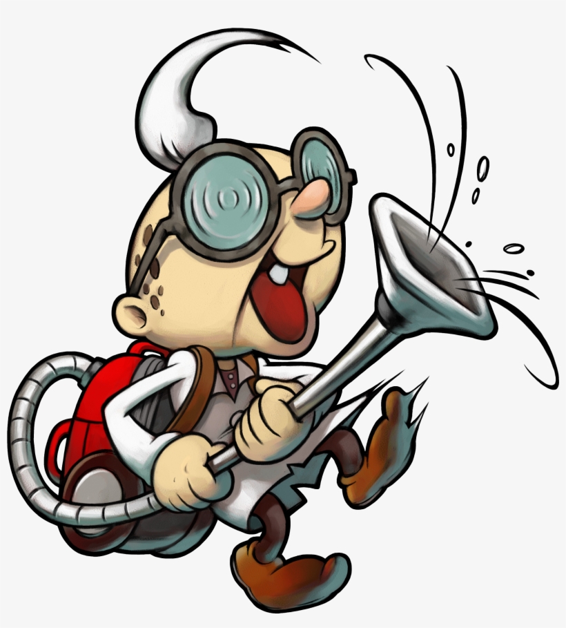 3ds Marioluigissbm Charset 01 3ds Marioluigissbm Char - Professor E Gadd, transparent png #1719451