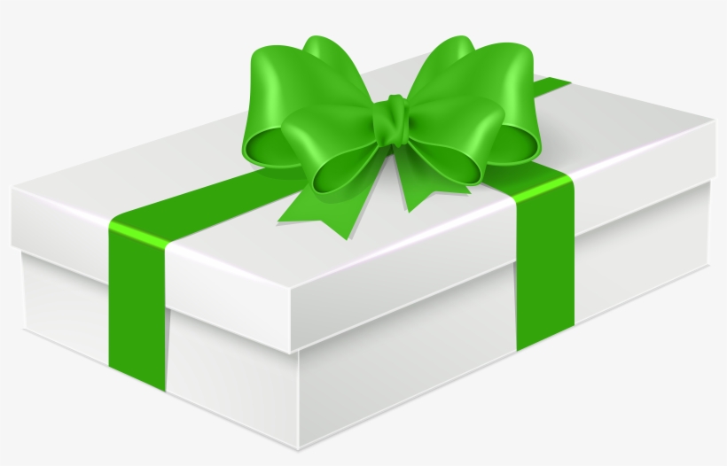 Box Green Gift Png, transparent png #1719454