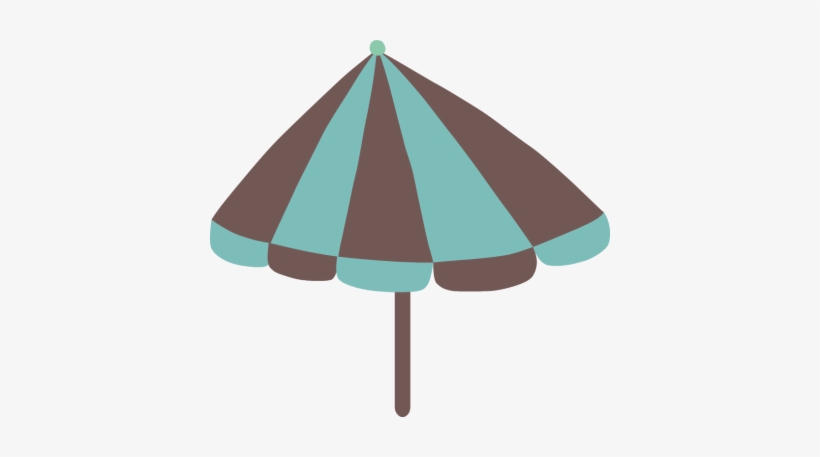 Beach Umbrella - Umbrella, transparent png #1719690