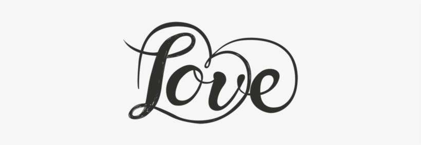 Love Word Art Overlay File In And Photoshop File Format - Art, transparent png #1719954