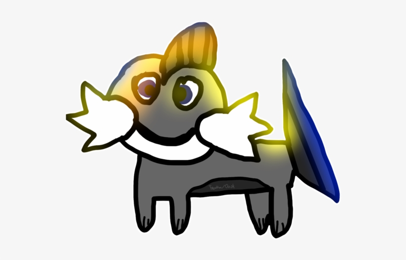 Duskstar As A Mudkip - Cartoon, transparent png #1720174