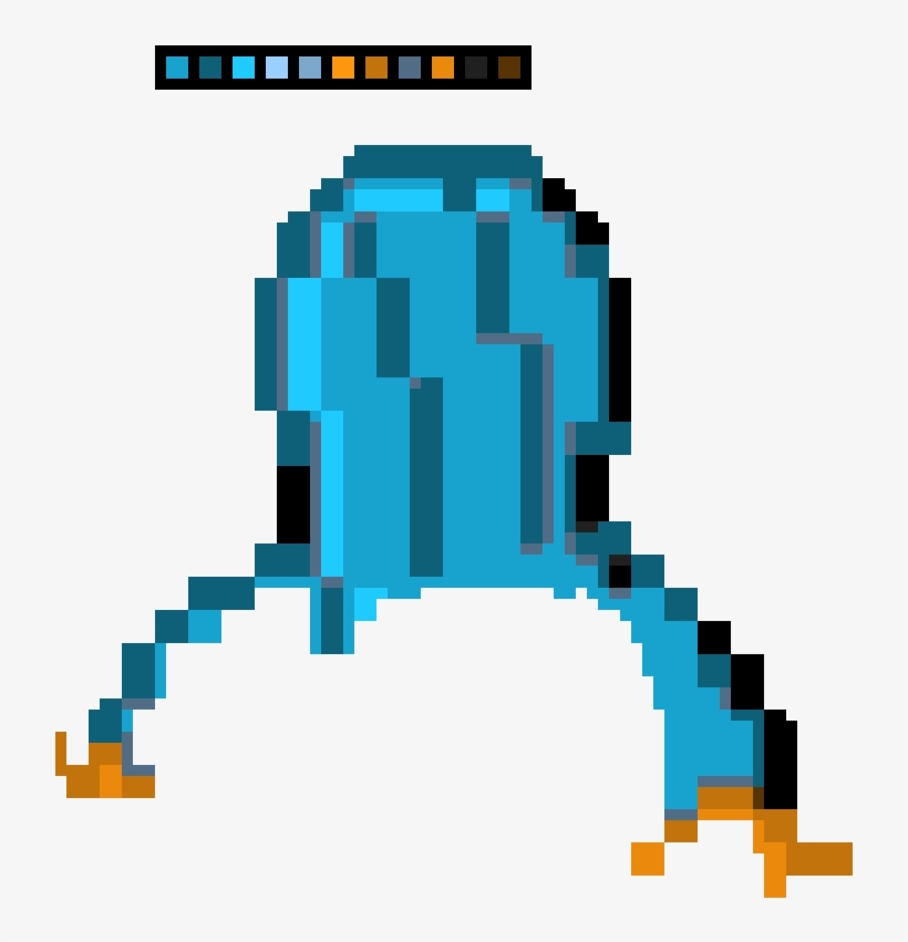 Mudkip - 8 Bit Mega Man Helmet, transparent png #1720213
