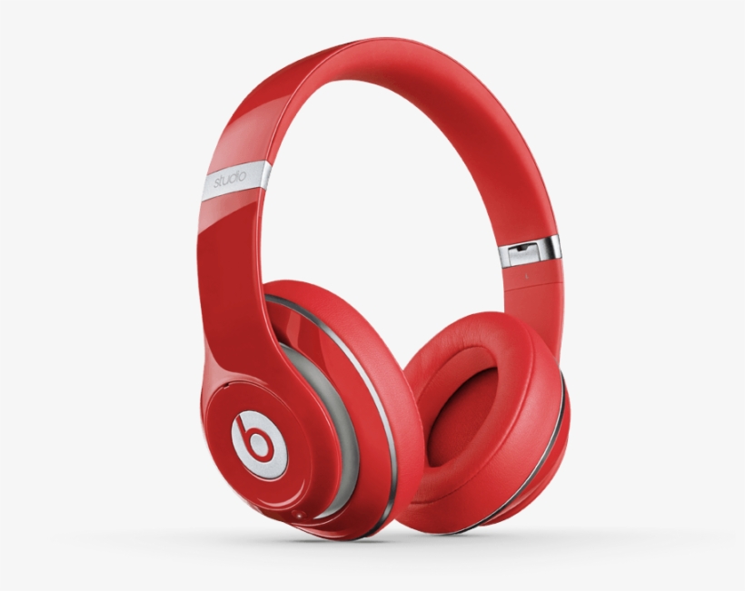 Overear Studio Wireless Red Standard Thrqrtleft O - Beats Headphones Studio 2, transparent png #1720287