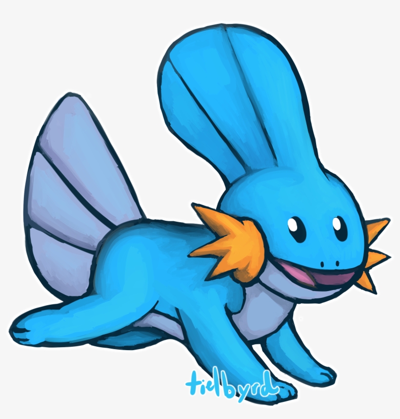 Mudkip Charm - Cartoon, transparent png #1720394