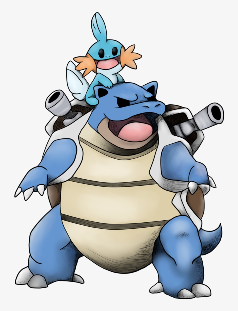 Graphic Free Stock And Mudkip Commission By Knightndayart - Mudkip Tattoos, transparent png #1720414