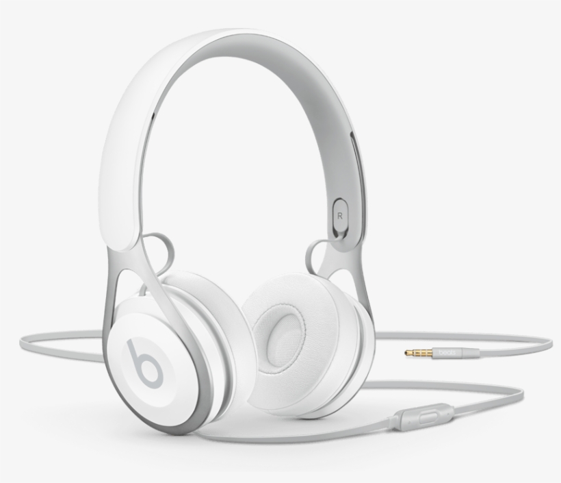Picture Of Beats Ep On-ear Headphones - Beats By Dre Ep White, transparent png #1720483