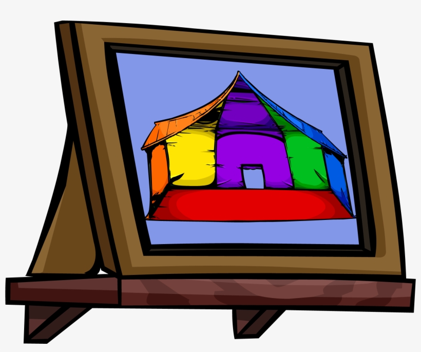 The Fair 2009 Member Prize Booth Circus Tent - Club Penguin Picture Frames, transparent png #1720623