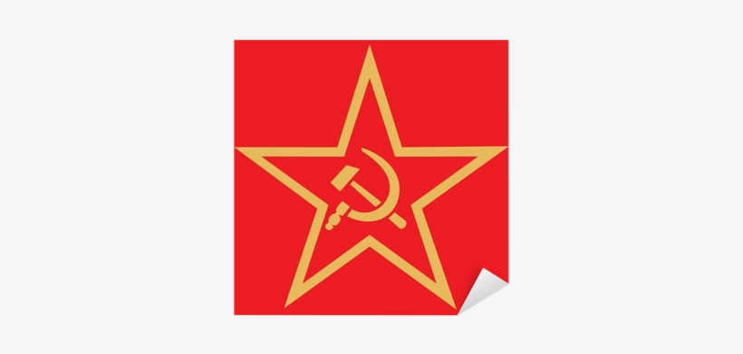 Soviet Union Red Star Sticker • Pixers® • We Live To - Soviet Union Star, transparent png #1720662