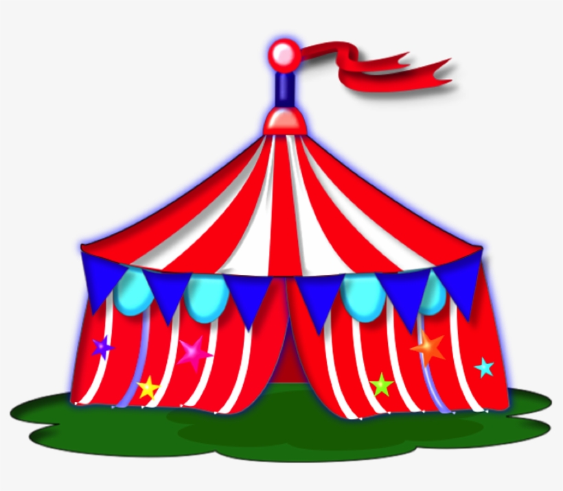 Circus Tent Clip Art - Clipart Of Circus Tent, transparent png #1720751