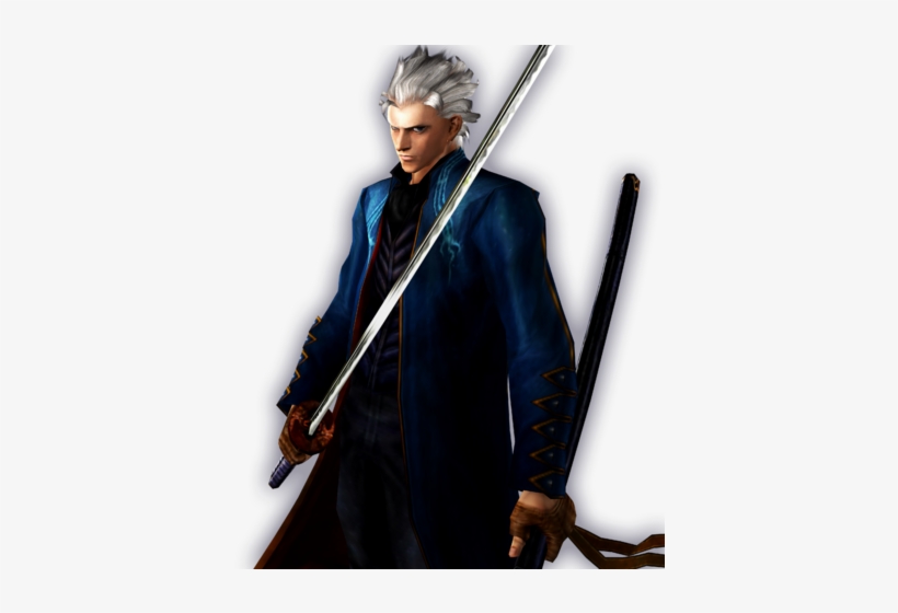 File - Vergil - Devil May Cry 3 Vergil Yamato, transparent png #1720826