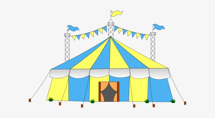 Clipart Tent Large Tent Picture - Circus Tent Public Domain, transparent png #1720828