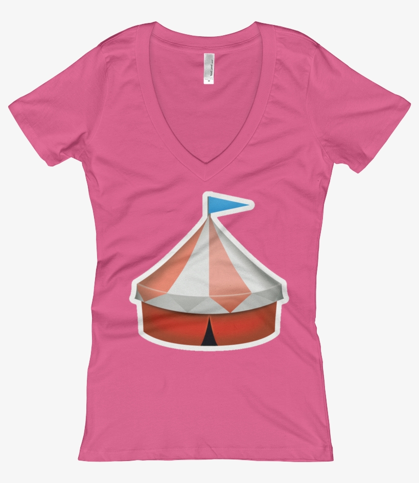 Women's Emoji V Neck - Guess I'll Just Stumble On Home To My Cats - Taylor, transparent png #1720879