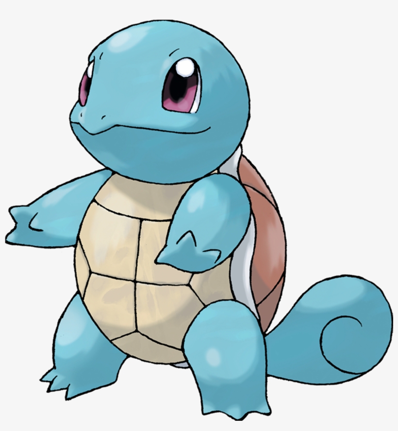 With His Water/ground-typing, Many Of The Weaknesses - Pokemon Squirtle Render, transparent png #1721045