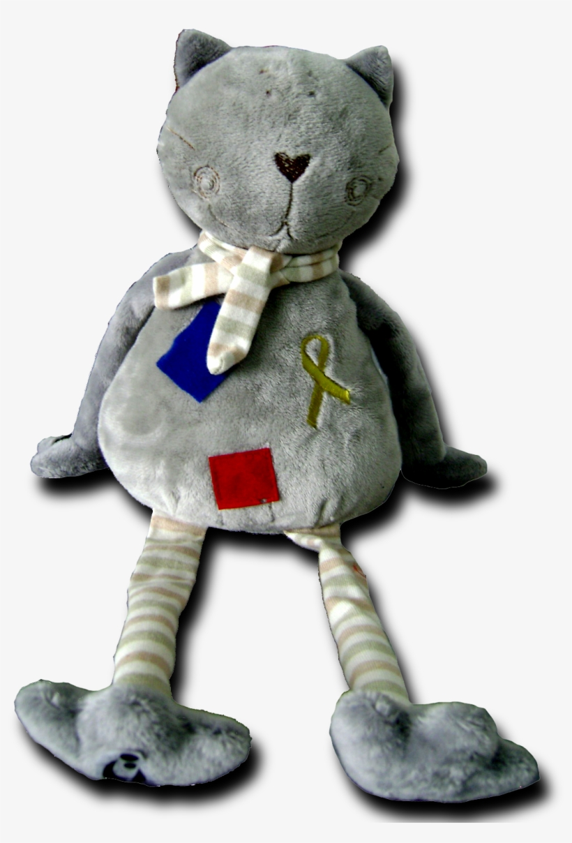 Cozy Cat Stuffed Animal - Stuffed Toy, transparent png #1721072