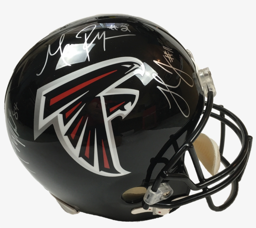 Atlanta Falcons Matt Ryan Julio Jones Roddy White Signed - Atlanta Falcons, transparent png #1721537