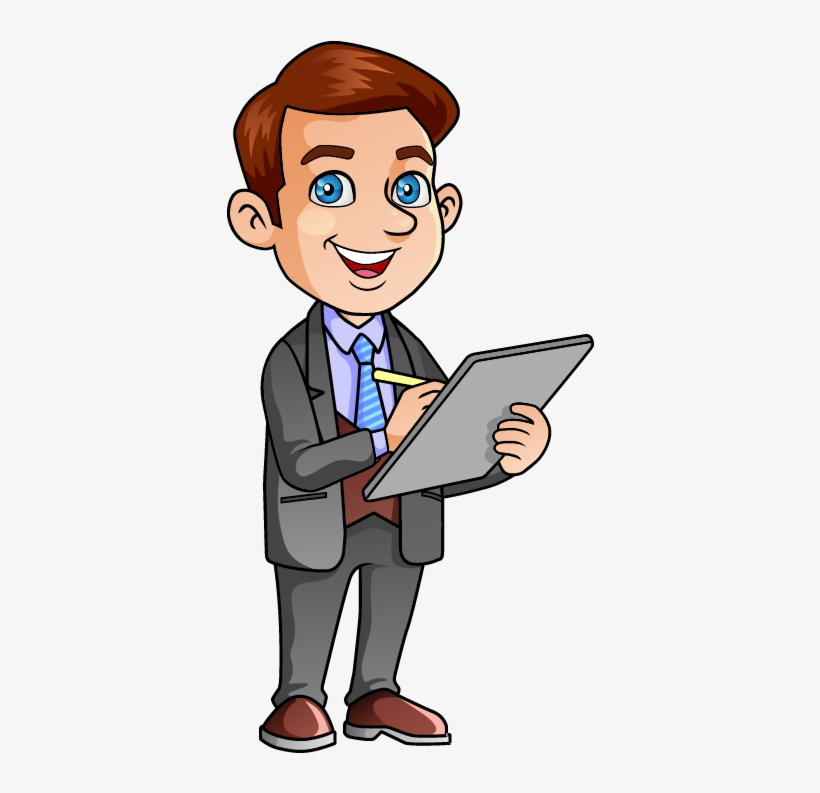 Pete Writing On Clipboard Elearning Network - Funny Cartoon Purchase Order, transparent png #1721621