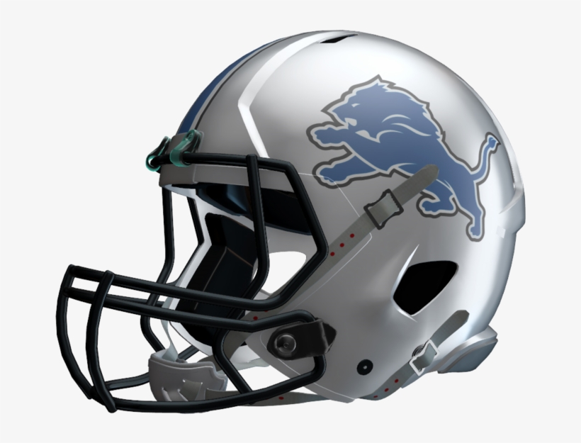 At The Detroit Lions Versus Atlanta Falcons Game, Some - Nfl Detroit Lions Game Day Face Temporary Tattoo, transparent png #1721697