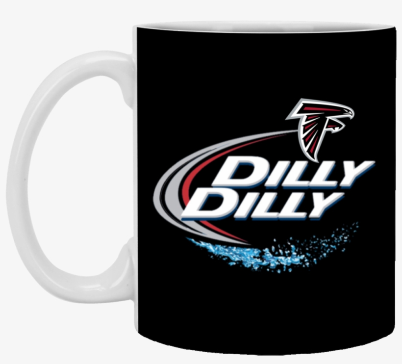 Atl Atlanta Falcons Dilly Dilly Bud Light Mug Cup Gift - Bud Light Shirts Dilly Dilly, transparent png #1722076
