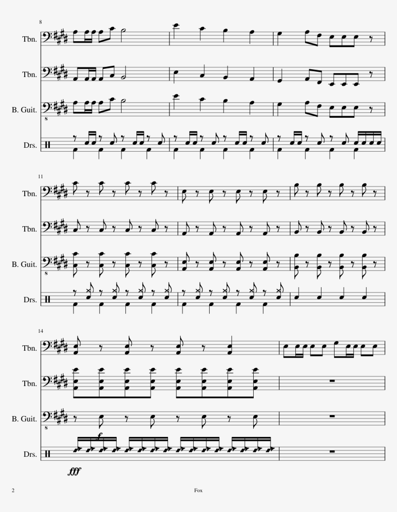 King Of The Hill Theme Sheet Music Composed By Mike - Music, transparent png #1722160