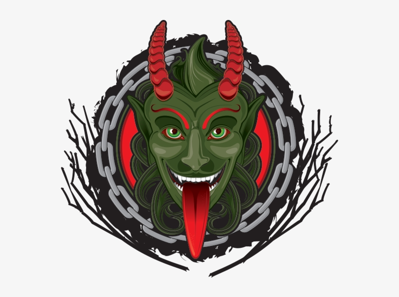 Vintage Postcard Images Depicting Krampus Are From - Illustration, transparent png #1722345
