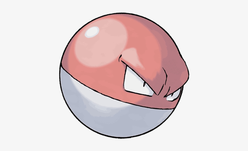 Pokemon Voltorb Stats, Pokedex Number 100, Moves Learned, - Pokemon Voltorb Memes, transparent png #1722392