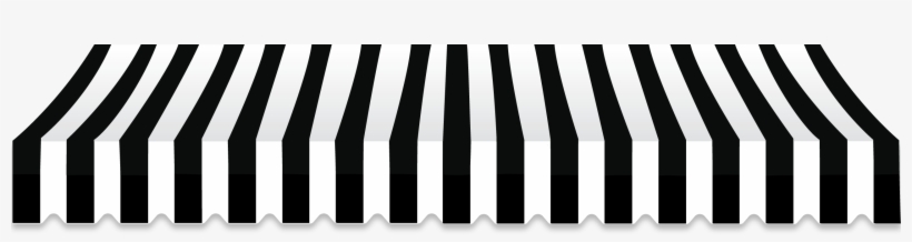 Awning Of Linneas Unique Boutique - Monochrome, transparent png #1722604