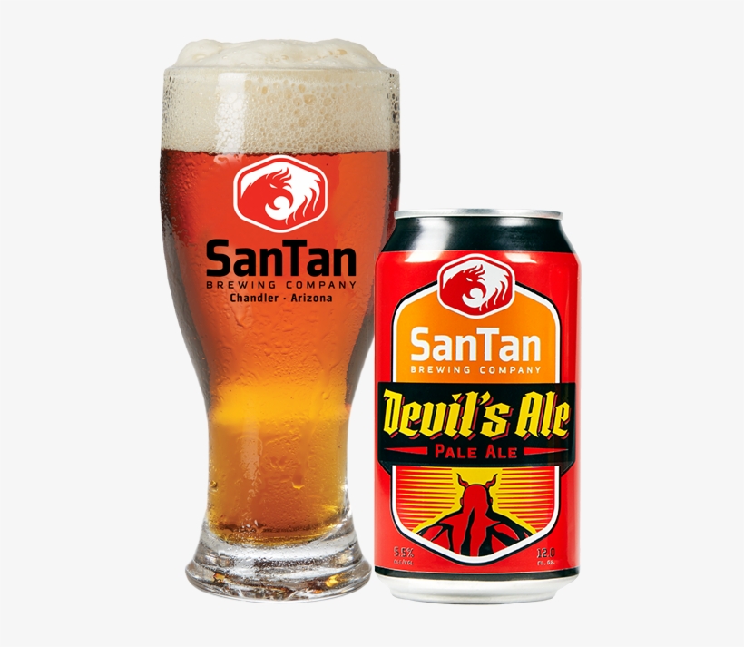 Devil's Ale Draft And Can - San Tan Mr Pineapple Wheat Ale - 6 Pack, 12 Fl Oz Cans, transparent png #1722679