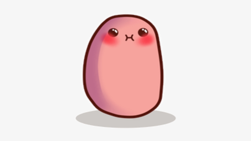 Kawaii - Kawaii Potato Transparent, transparent png #1722812