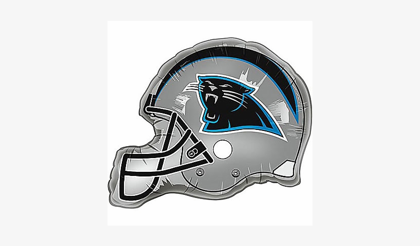 Carolina Panthers Colors Latex Balloons The Cupcake - 21" Carolina Panthers Helmet- Foil Balloon (1 Each), transparent png #1723377