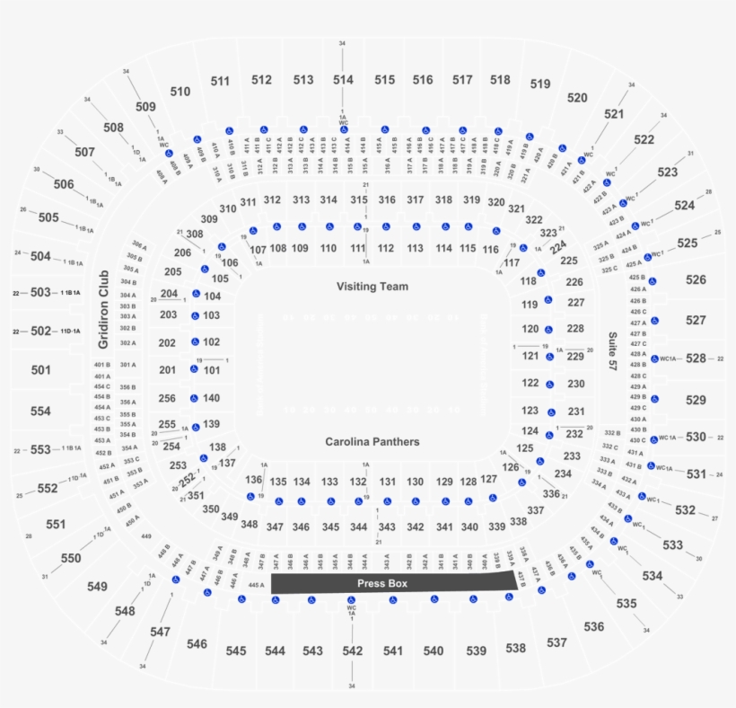 Bank Of America Stadium, transparent png #1723607