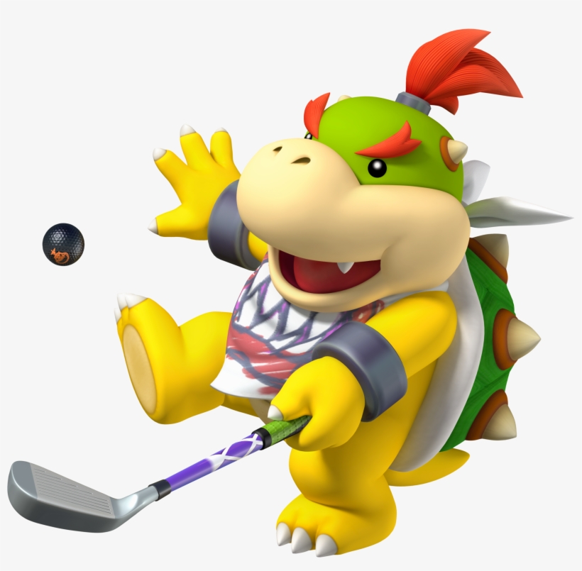 Mario Golf Bowser Jr, transparent png #1723813