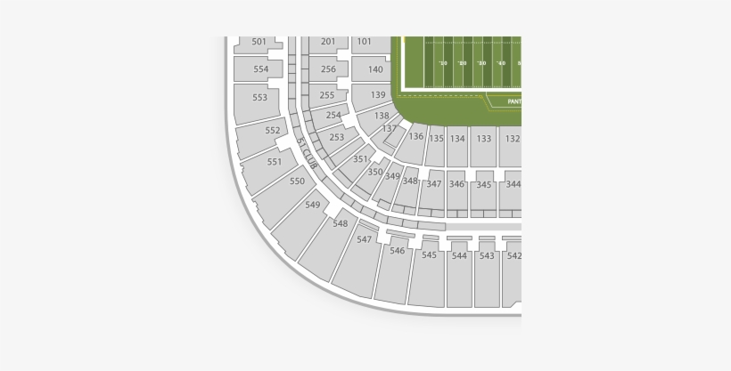 Concacaf Gold Cup Seating Chart - Bank Of America Stadium, transparent png #1723959