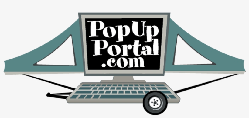 Picture Royalty Free Popupportal Forums - Pup Logo Rectangle Sticker, transparent png #1723965