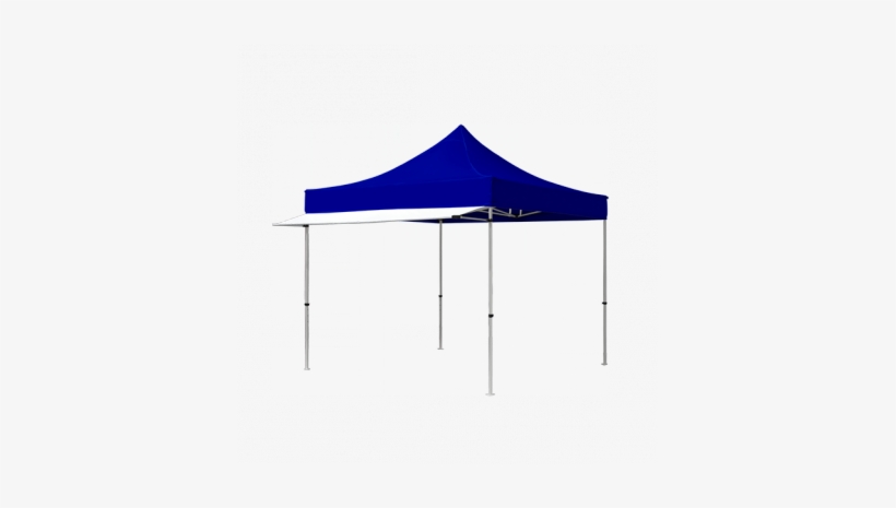 Shown Here Is Our White Tent Awning In 10ft Length, - Tent, transparent png #1724284