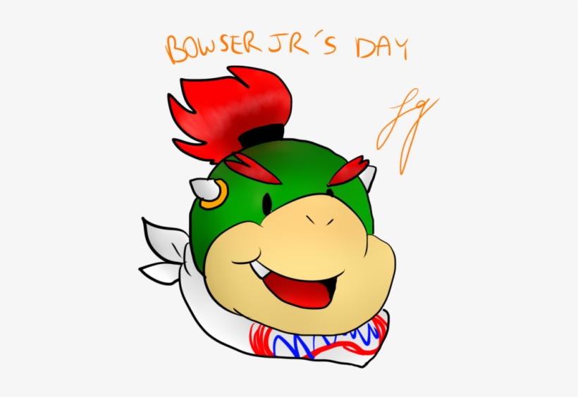 Happy Bowser Jr's Day - Bowser Jr S Day, transparent png #1724543