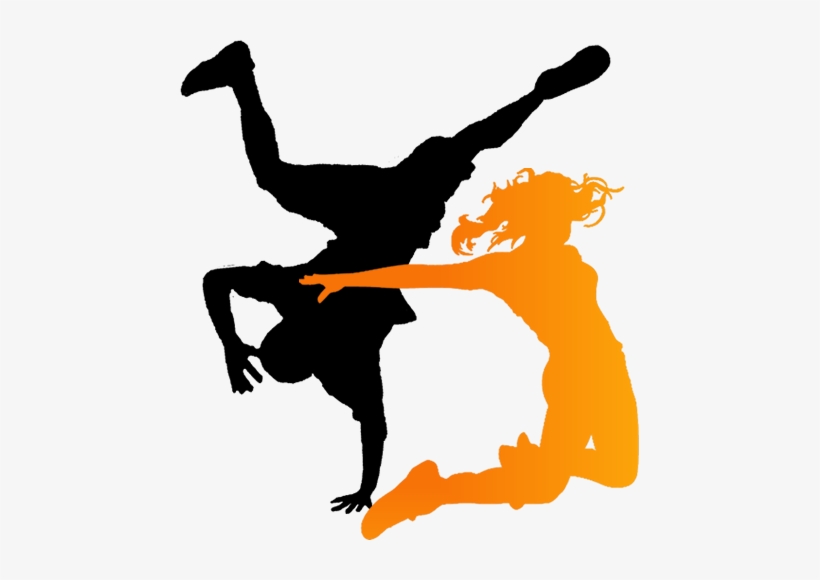 Silhouette Dance Transparent Png - Hip Hop Dance Vector, transparent png #1724672