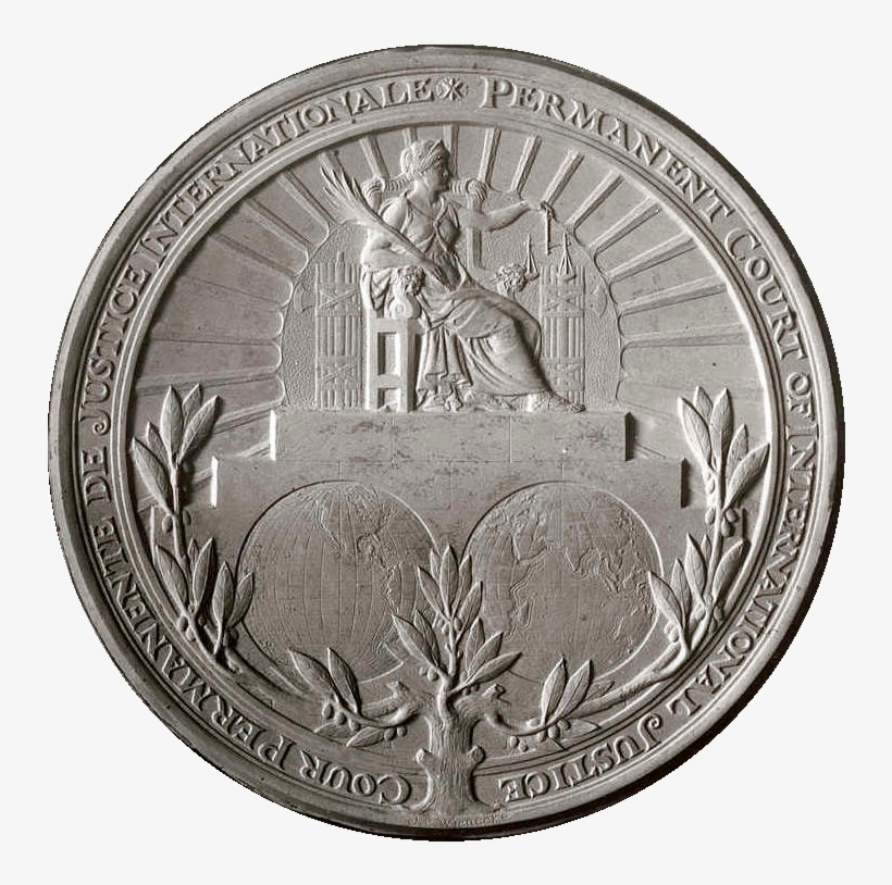 Seal Of The Permanent Court Of International Justice - League Of Nations Permanent Court Of Justice, transparent png #1725003