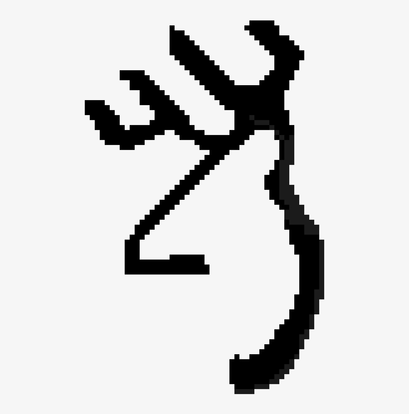 Deer Head - Pixel Art, transparent png #1725178
