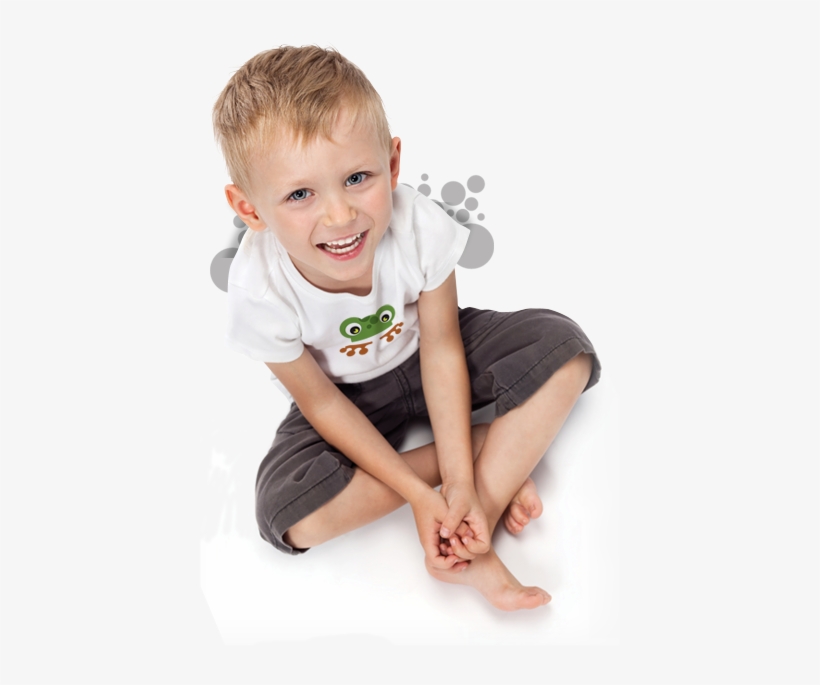 Smiling Boy Sitting Cross Legged - Children Cross Legged, transparent png #1725386
