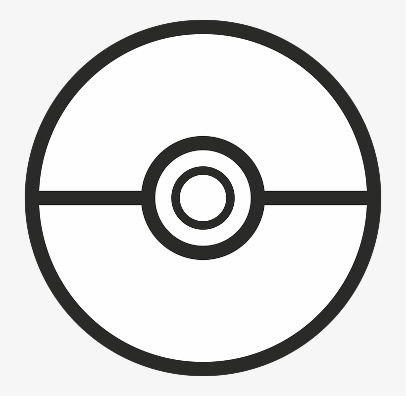 Drawn Pokeball Transparent - Browser Png Icon White, transparent png #1725836