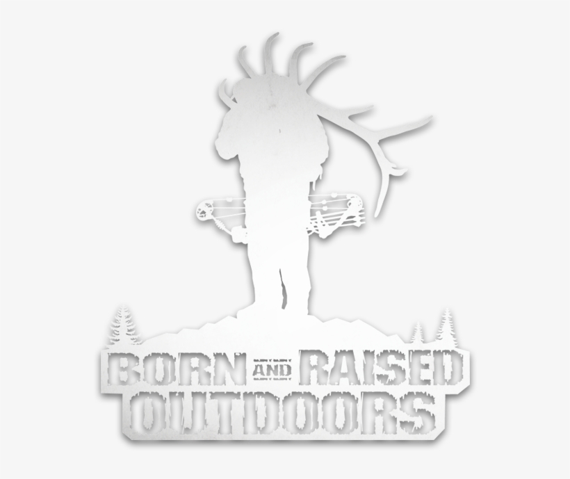 Please Take A Minute To Find Us And Follow Us On Our - Born And Raised Outdoors Logo, transparent png #1725861