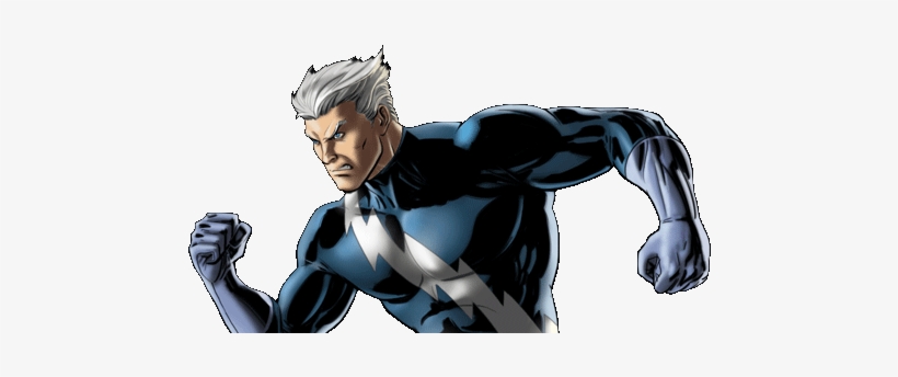 Quicksilver Dialogue 2 Right - Quicksilver Marvel Avengers Alliance, transparent png #1726974