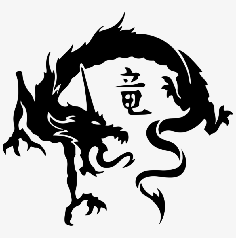Japanese Dragon Chinese Dragon Tattoo Irezumi - Small Chinese Dragon Tattoo, transparent png #1727268